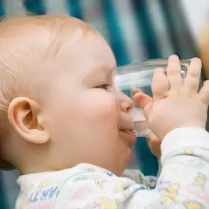 Baby Drinking Culligan Water